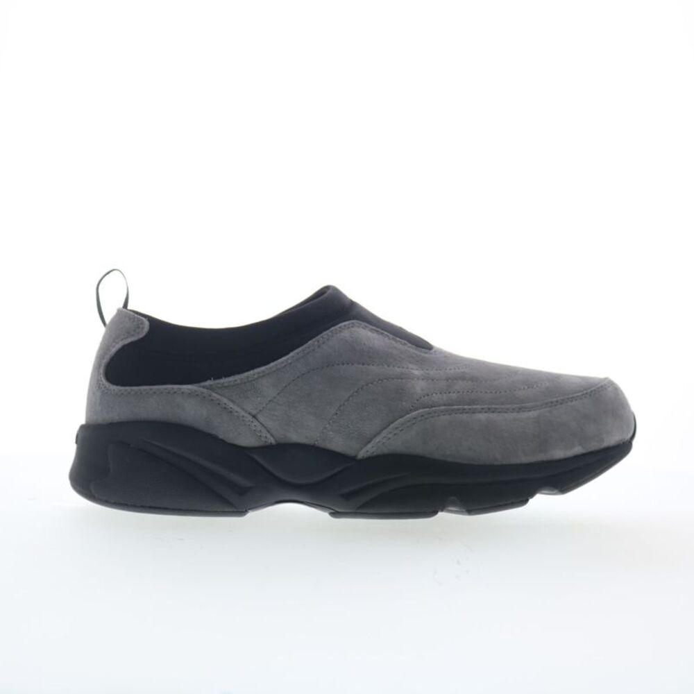 Propet Mens Stability Slip-On Gray Shoes (NWT)